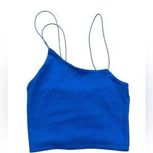 Zara Electric Blue Crop Top